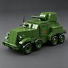 Модель из строительных блоков БА-10 Тяжелый Бронированный Автомобиль: Танк, 8x8 Колесная Боевая Машина, 1:Игрушечная машина в масштабе 35