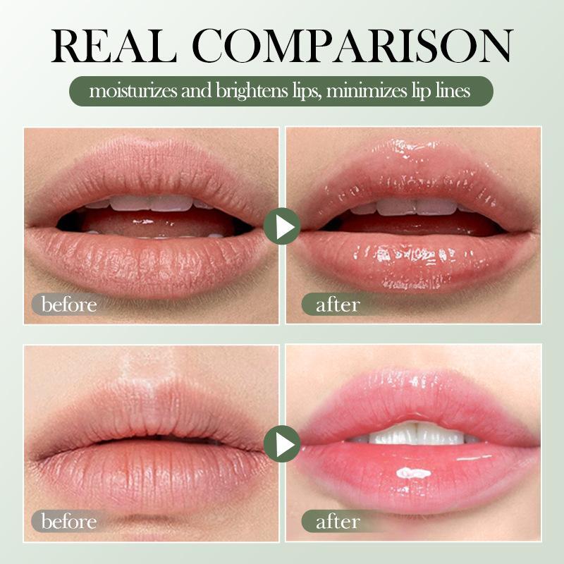 8 мл Увлажняющее питательное масло для губ с авокадо, увлажняющий бальзам для губ осенью и зимой