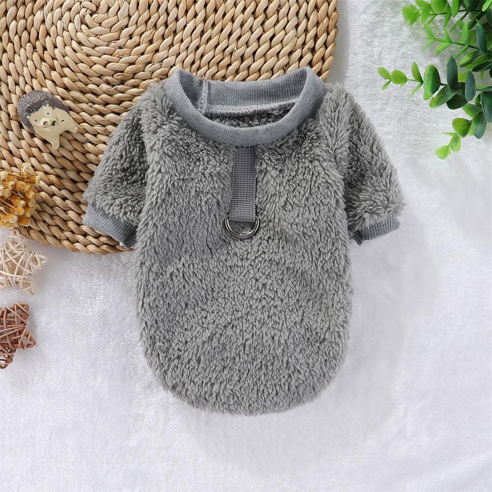 Warm Fleece Sphynx Cat Sweater with Buckle Winter Pet Clothes for Cats Gotas Persian Chinchilla Dog Pullovers masoctas Hoodies