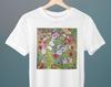 Bouquet of Flowers IX, Eugene Delacroix Painting, Unisex T-Shirt, Art T-Shirt, Flowers, Gift for Her, Gift for Him, Art Lover Gift