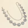 Retro Women's Waist Chain Luxury Style Dress Waist Chain Simple Metal Waist Chain