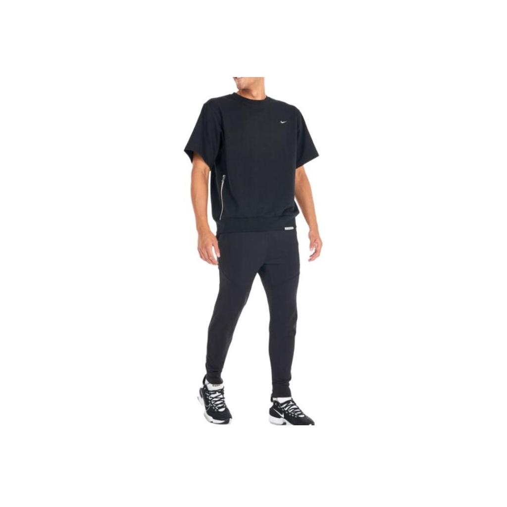 Nike Футболка-пуловер с логотипом, мужские топы, черная DX0328-010