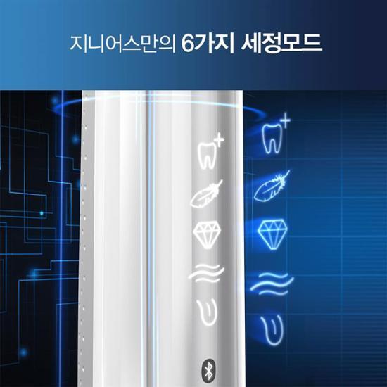 Oral-B Genius 9000 Electric Toothbrush White (Handle + 3 Toothbrush Heads + Components)