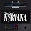 Classic Rock Band NNirvana Mouse Pad Large Gaming Mousepad With Stitched Edges Thickened Desk Mat Pc