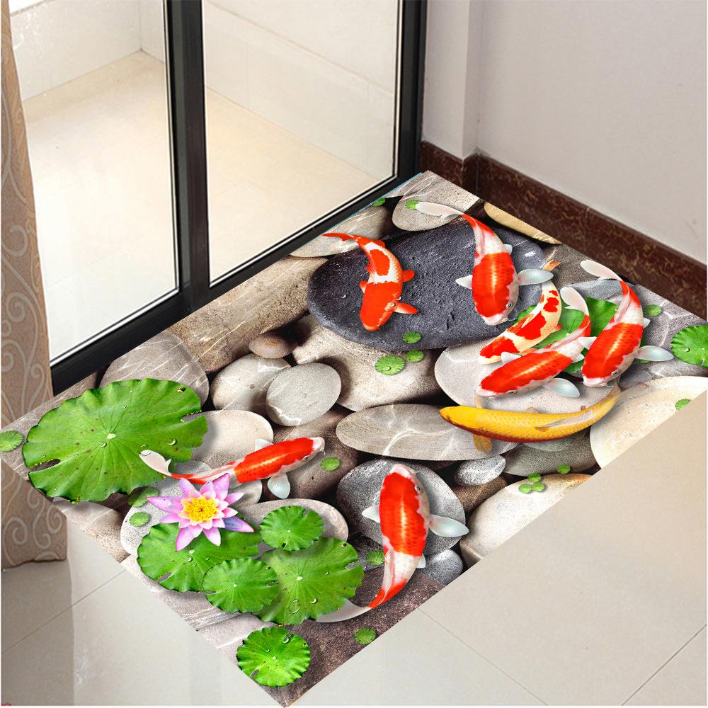 Океан Дельфин Морская звезда самоклеящиеся ПВХ водонепроницаемые наклейки на стену для гостиной спальни украшения дома настенные художественные наклейки