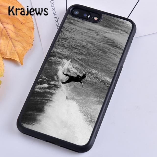 Krajews Серфинг Морской Пляж Доска для серфинга Волна Чехол для телефона Для iPhone 17 Air 15 16 14 plus 11 12 13 pro max coque Чехол Fundas