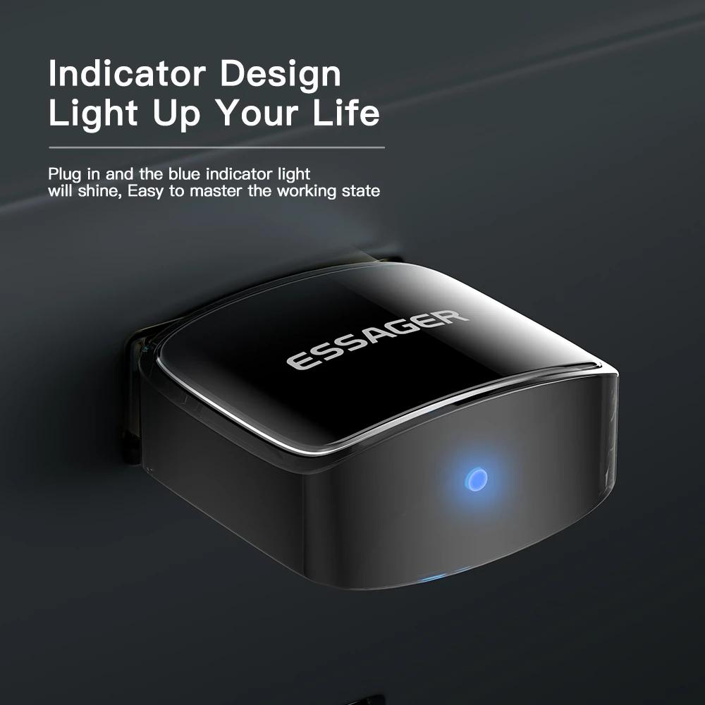 Essager USB адаптер Bluetooth 5,0 для ПК, ноутбука, динамик, беспроводная мышь, наушники, музыкальный AUX, аудиоприемник, передатчик