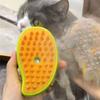 Кошачья паровая щетка Электрический распылитель воды Уход за домашними животными Котенок Расческа для питомца Мягкая силиконовая расческа для удаления шерсти для собак Товары для красоты Собака