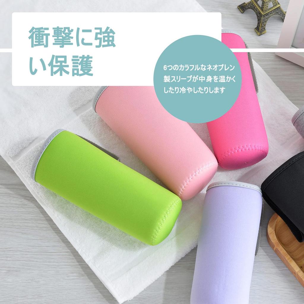 Набор из 6 стеклянных бутылок для воды, прозрачная бутылка для сока с уплотнением из нержавеющей стали для смузи, бутылка, 532 мл, бутылки, стекло, крышка,