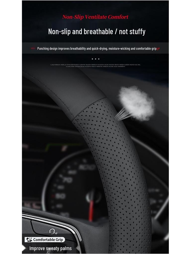 Genuine Leather Steering Wheel Cover for Ideal One, L7, L8/L9