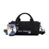 New Balance Fabric Handbag Shoulder Bag Crossbody Bag Regular Unisex Black New Balance LAB42411-BLACK