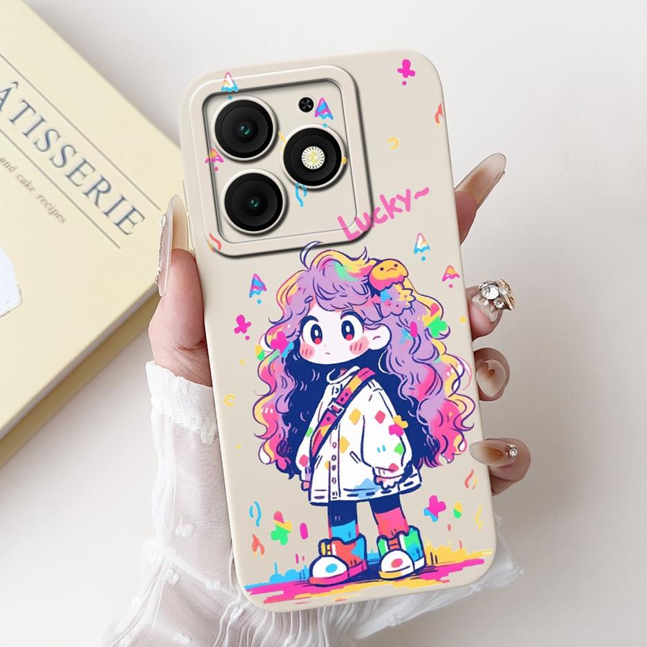 For Itel A50 Case Itel A50C Cute Fashion Cartoon Cover Soft TPU Phone Case For Itel A50C A 50 ItelA50 C Back Cover Fundas Bumper