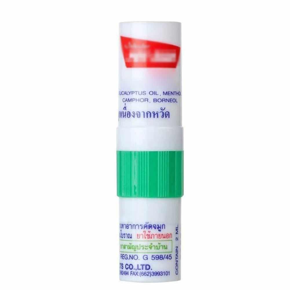 Thailand Nasal Inhaler Nasal Mint Essential Cylinder Stick U0K5