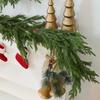 Christmas Wreath Hanging Decoration: Cypress Pine Fir with Fox Pine Detailing