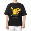 Pokémon Anime Peripherals Printed Tshirt Mens and Womens Summer New Harajuku Loose Casual Trend Shortsleeved Top