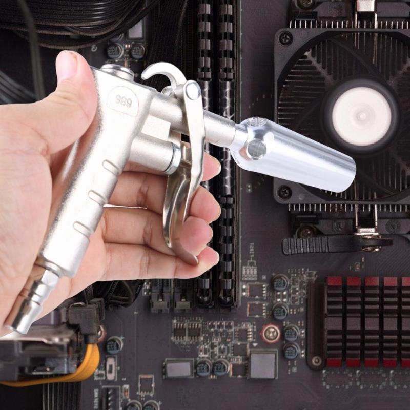 Прецизионные пистолеты для продувки воздухом с регулируемым соплом и 1/4 разъемами Алюминиевые и медные конструкции