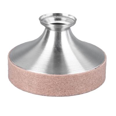 Мундштук для саксофона из алюминиевого сплава с войлоком, прочный демпфер звука саксофона, портативный глушитель для практики