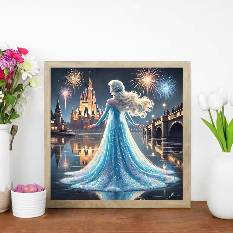 Disney Набор для алмазной живописи «Принцессы» 5D DIY Алмазная вышивка Крестик Ручная работа Искусство Подарок Поделки Декор для дома