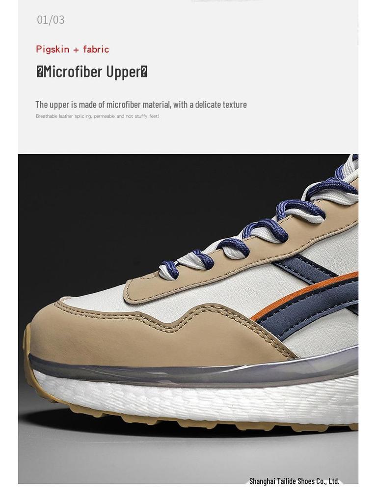 Модные кроссовки из натуральной кожи для мужчин и женщин - Размер 45, Универсальные для осени и зимы