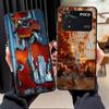 Чехол с ржавыми пятнами для Xiaomi Poco C51 F3 F4 F5 M5 X3 X4 X5 C65 C50 M3 M4 Pro Funda Чехол для телефона