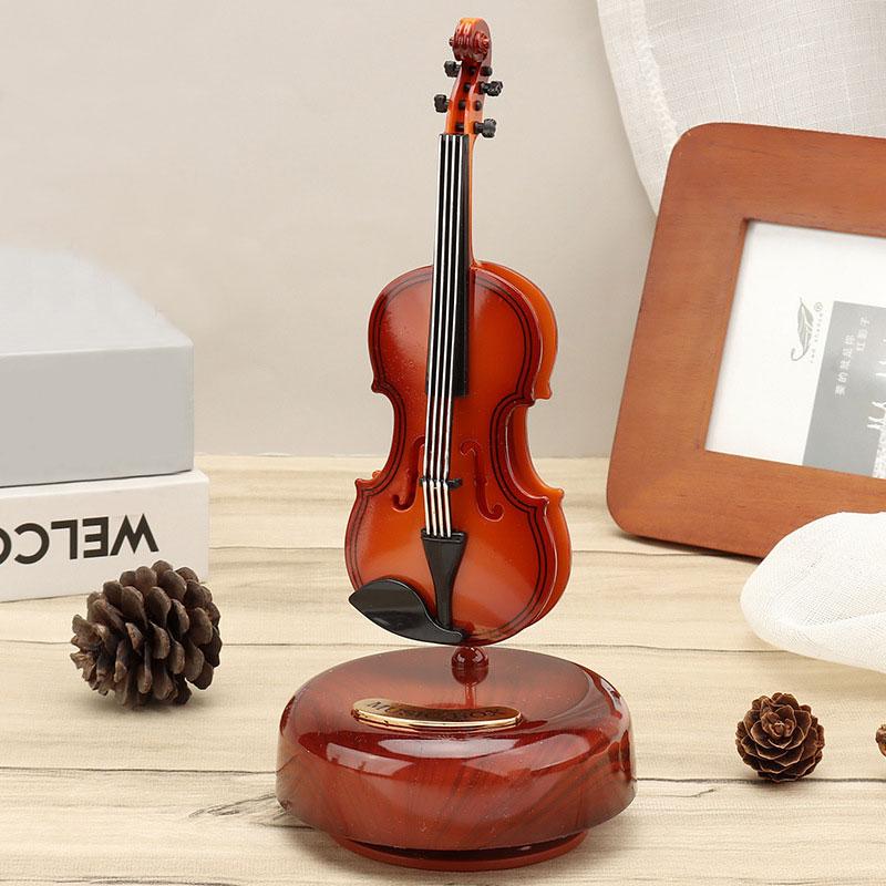Music Box, Retro Phonograph, Home Decoration Holiday Gift Ornaments, Creative Classical Art Crafts
