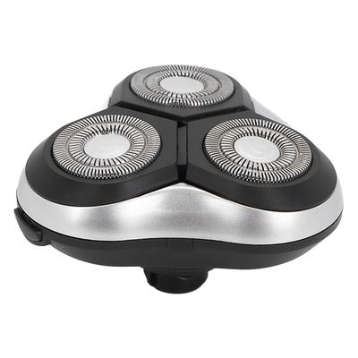 Сменная электрическая бритвенная головка с плавающими двойными бритвенными кольцами на 360 градусов, электрическая бритва, замена