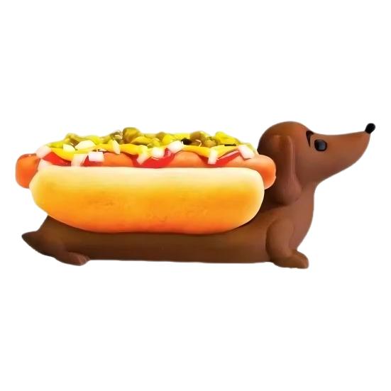 Поднос для таксы, многоразовый поднос для хот-догов, поднос для блюд в форме таксы, тарелка для еды, поднос для сэндвичей и закусок