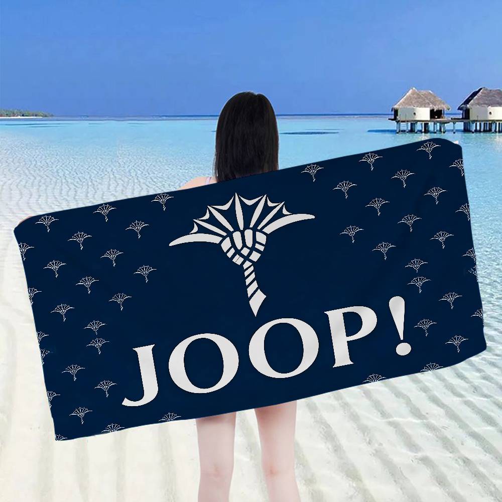 Забавное полотенце для ванны Joop с принтом, из микрофибры, мягкое, хорошо впитывающее влагу, дышащее, для девочек, детей, декоративное, мультяшное, пляжное полотенце