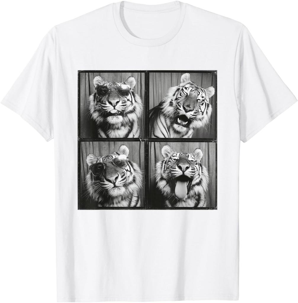 Funny Tiger Sunglasses T-Shirt