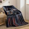 Futuristic truck design with bold orange accents and sharp contours. for all seasons blanket lunch break throw gift