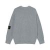 STONE 25FW Unisex Ribbed Badge Crew Neck Knitwear Sweater