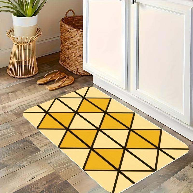 1 шт. Коврик для кухни с сафари-алфавитом, Нескользящий коврик для двери, Поп-дизайн, Коврик для ванной, Коврик для ванной, Ковер для дома, Раковина, Прачечная, Декорери