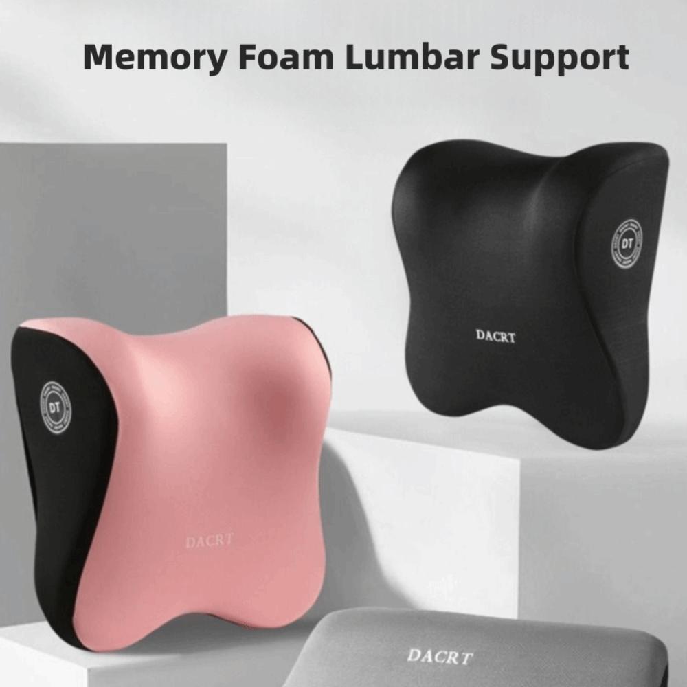 Ergonomic Design Lumbar Support Memory Cotton Backrest Cushion Comfort Car Cushion Car