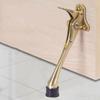 Easy Install Zinc Zinc Zinc Alloy Door Stopper Adjustable Wall Mounted Door Holder  Bedroom