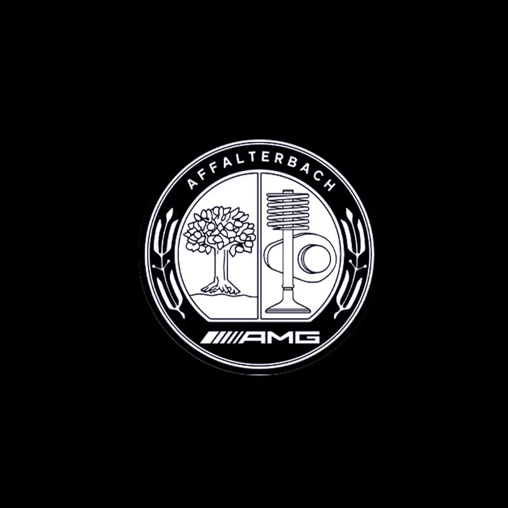 Car Sticker 2025 Hot For Benz Car LED Door Welcome Lights For Mercedes Benz M E B A C GL Class W166 E200l E300L E450L W212 W246