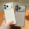 Для iPhone 17 Pro Max Чехол Ударопрочный Прозрачный ТПУ Силикон Мягкая Крышка Для iPhone 13 14 15 12 11 16e 17 Air Funda iPhone 16 Pro Max
