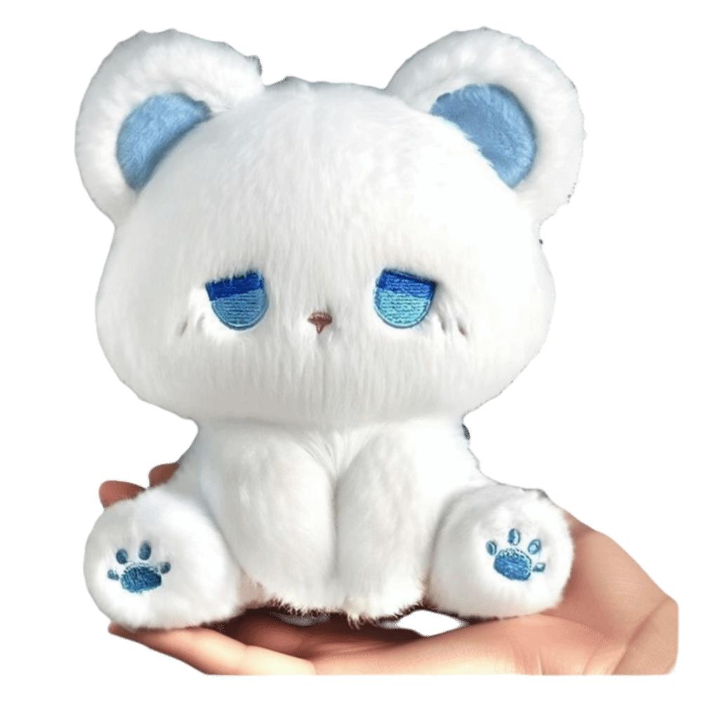Cute Emo Dolls Sitting Posture Stuffed Animal Emo Sad Cat Plush Toy Gift For Friends