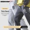 Толстые флисовые спортивные штаны для мальчиков - Зимние повседневные детские брюки 2024