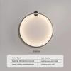 Black Modern Circular LED Wall Lamp Home Designer Home Decor Circle Nordic Wall Light Lustre Living Room Bedroom Wall Sconces