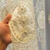 Роскошные европейские вышитые прозрачные шторы для гостиной, балкона и спальни - защита от ультрафиолета, полиэстеровые шторы, пригодные для машинной стирки