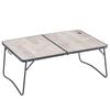 ROSY Cart Low Table 73188040 White, Folding Camping/Outdoor Table