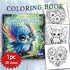 1pc, Teen Girls Coloring Book - Teen Coloring Book - 30 Sheets, 8.3x 8.3in, For Adult Stress Relief, Christmas, Halloween Gifts