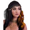 Crochet Coin Headscarf Traditional Dance Costume Headwear Belly Dance Accessories  Belly Dance
