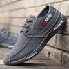 Order A Size Up,Spring and Autumn Canvas Shoes Non-slip Casual Shoes Men Sneakers Breathable Men Footwear