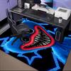 Blue Monster Huggy Night Area Rug Suitable for Indoor And Outdoor,Carpets for Kitchens, Homes, Offices, Living Rooms,Home Decor,Christmas Gift