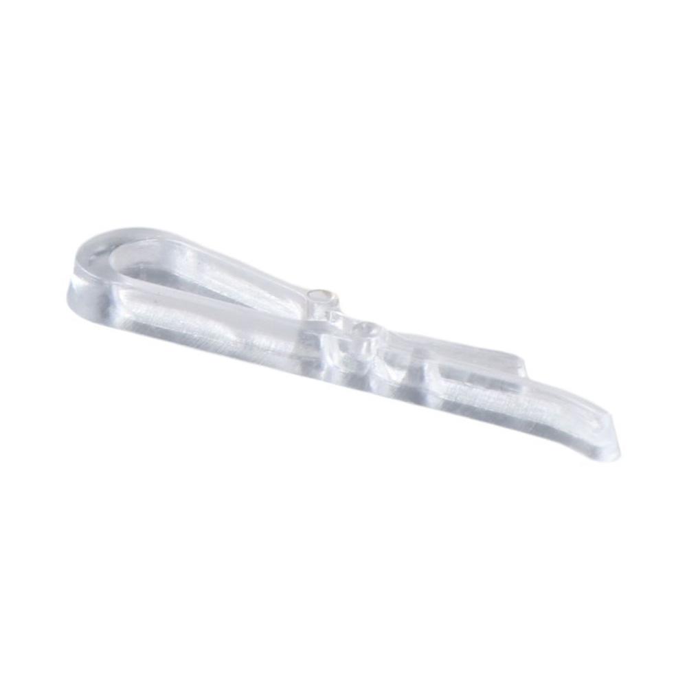 600 шт. 1,50"/38 мм прозрачные зажимы для рубашек U-образной формы складные зажимы изысканные зажимы-крокодилы одежда