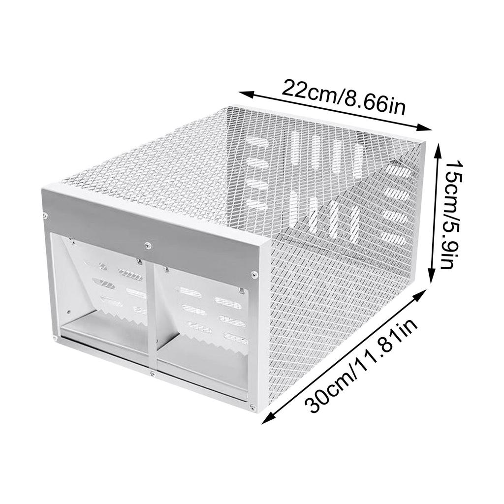 High Efficiency Large Mousetrap Automatic Continuous Cycle Mouse Trap Home Garden Rat Catching Artifact Safe And Harmless