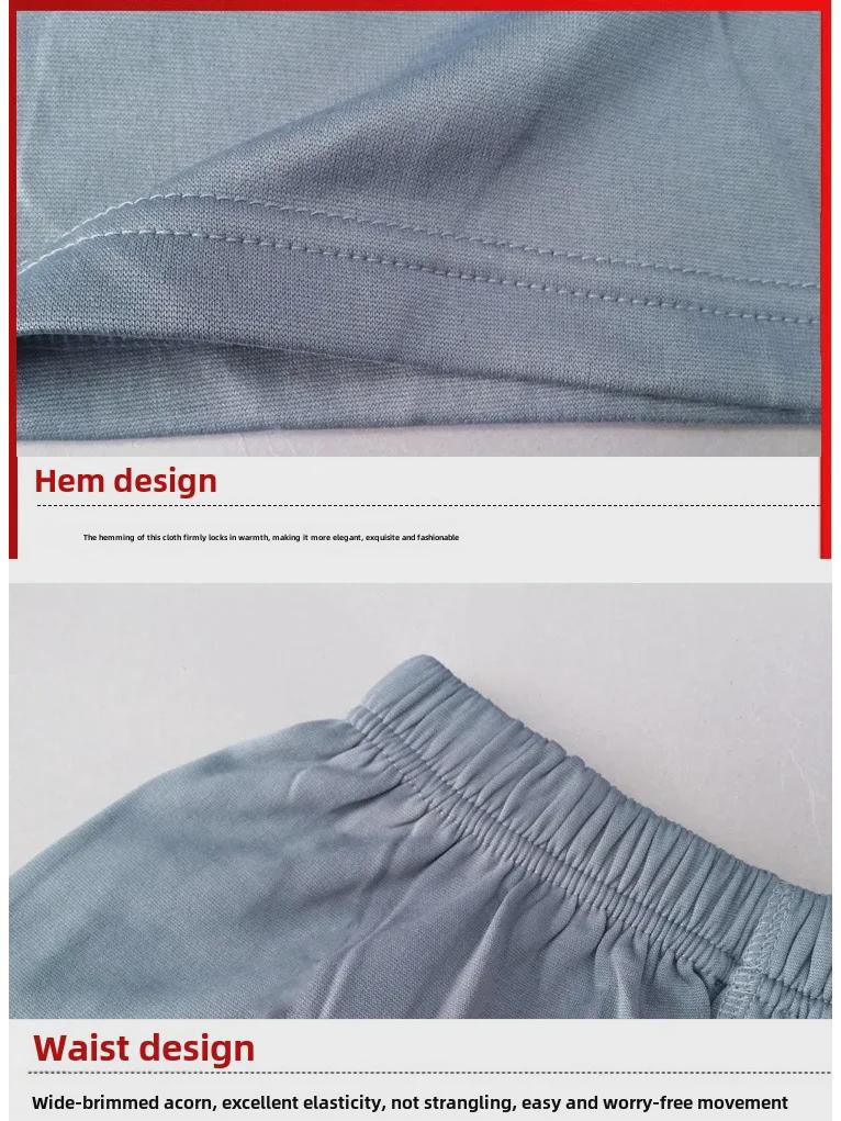 Men's Medium Turtleneck Thermal Underwear Set with Velvet, Autumn/Winter Dad Suit