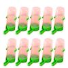 20Pcs Bird Water Dispenser Small Size Parrot Feeding Cup Cage Mount Food Holder Portable Bird Parrot Feeding Cup Pet Animal