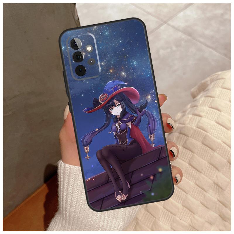 Genshin impact Mona For Samsung Galaxy A13 A33 A53 A34 A54 A14 A15 A16 A26 A36 A56 A12 A32 A52 A06 A35 A55 Case